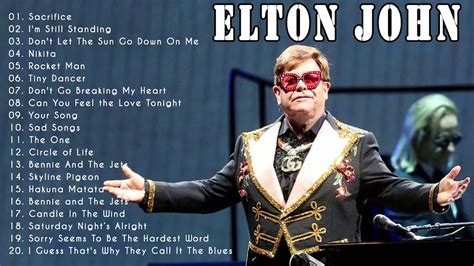 Elton John Best Songs   Best Rock Ballads 80 s, 90 s | The Greatest ...