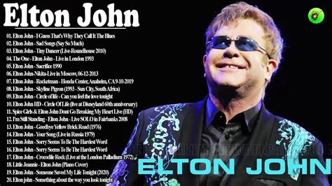 Elton John Best Songs | Elton John Greatest Hits full album   Best Rock ...