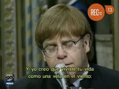 Elton John dedica canción a la fallecida Diana de Gales  1997 ...