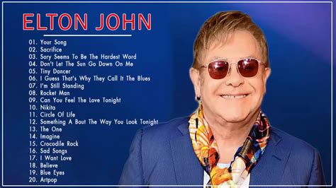 Elton John Grandes Exitos   Elton John Sus Mejores Canciones Éxitos ...