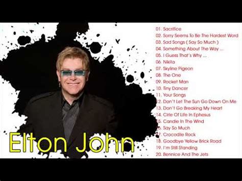 Elton John Grandes Exitos Enganchados Sus Mejores Éxitos Completo 2019 ...