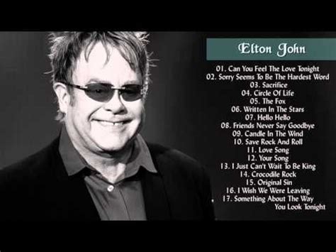 Elton John Greatest Hits  Full Album    The Best Of Elton John | Best ...