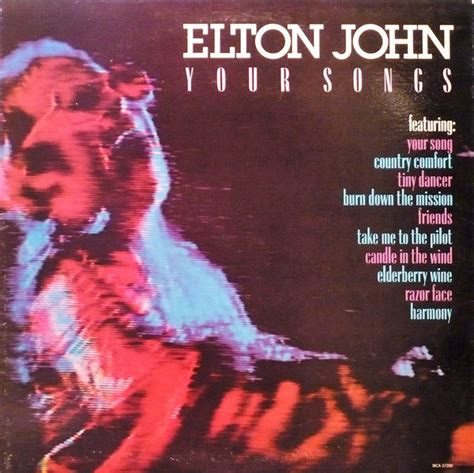 Elton John   Your Songs  1985, Vinyl  | Discogs