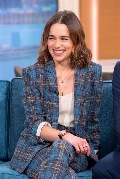 Emilia Clarke   This Morning Show in London 11/11/2019