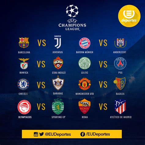 Emisoras Unidas ¡Vuelve la Champions League! Partidos de mañana