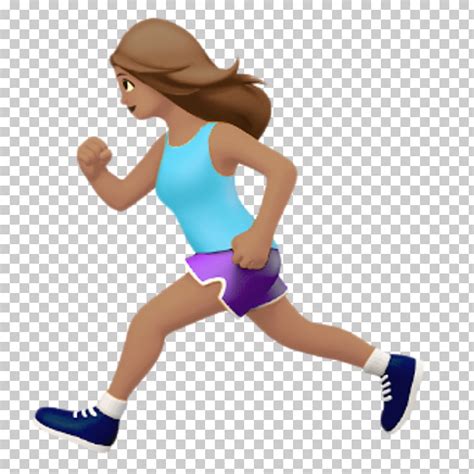 Emoji ios 10 el corredor femenino corriendo, corredor PNG Clipart ...