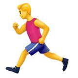 Emoji pessoa correndo   U+1F3C3 | Emoji, Person running, Emoji man