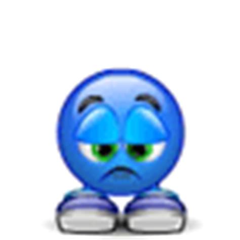 Emoticono Azul 1 ¯\ °~°  ^ SmilChat : Emoticono Animado ...