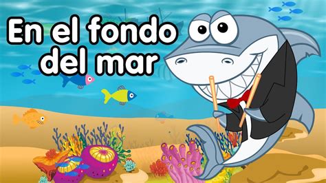 En el fondo del mar canciones infantiles in 2020 | Ocean animals ...