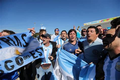 En fotos, argentinos listos para partido contra Suiza ...