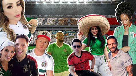 EN FOTOS: Famosos que apoyan a la Selección Mexicana ️   Radio ...