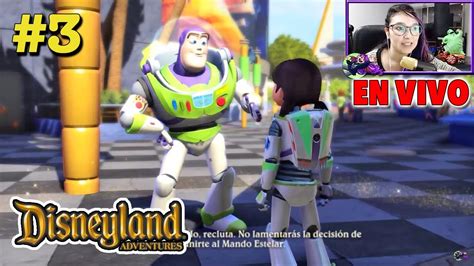 En VIVO juego Disneyland Adventures en español / Episodio #3   YouTube