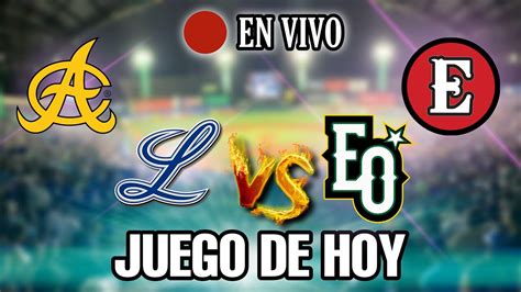 EN VIVO JUEGO ENTRE LICEY vs ESTRELLAS || AGUILAS vs ESCOGIDO ...