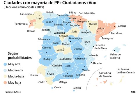 Encuesta elecciones Municipales en España 2019 – Costa del ...