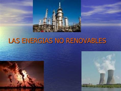 Energia renovable y no renovable