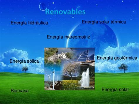 Energia: renovables y no renovables