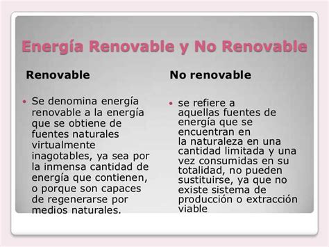 Energía y sus tipos –  Definición de energía renovable y ...