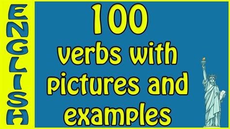 English vocab English verbs with examples and pictures ...