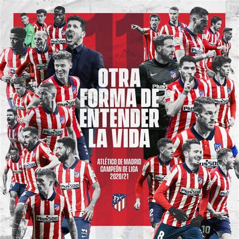 Enhorabuena al Atlético de Madrid por la consecución de La Liga 2020 ...