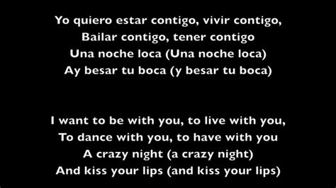 Enrique Iglesias   Bailando  Spanish Version   Lyrics in ...