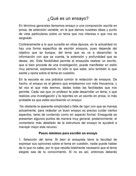 Ensayo, definición y características by Ilse Barrón ...