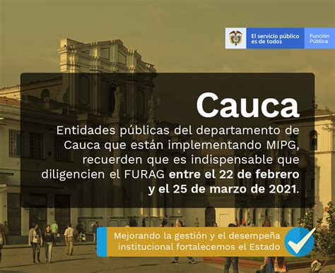 Entidades publicas en el departamento del Cauca que esten implementando ...