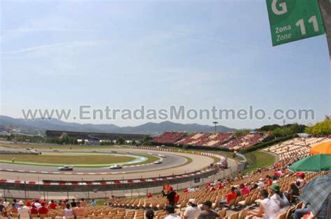 Entrada F1 Tribuna G, GP Barcelona Montmelo Catalunya ...