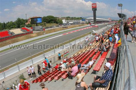 Entrada F1 Tribuna J, GP Barcelona Montmelo Catalunya ...