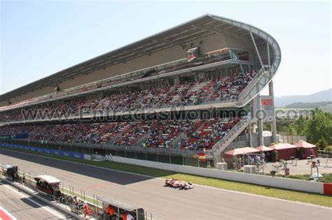 Entrada Tribuna PRINCIPAL MotoGP Montmelo Circuit de Catalunya ...