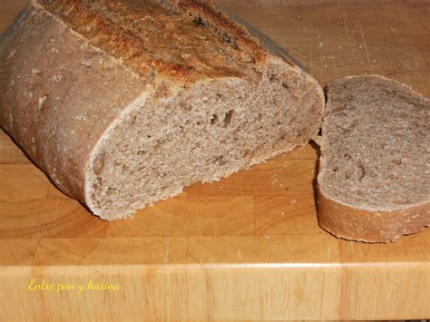 Entre pan y harina: Pan de harina integral de espelta y ...