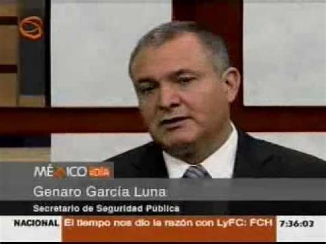Entrevista a Genaro Garcia Luna   YouTube