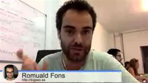 Entrevista con Romuald Fons   YouTube