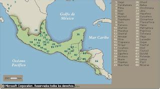 Epoca Prehispanica: Linea Del Tiempo De Mexico