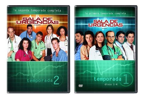 Er Sala De Urgencias Paquete Temporadas 1 Uno   8 Ocho Dvd   $ 2,899.00 ...