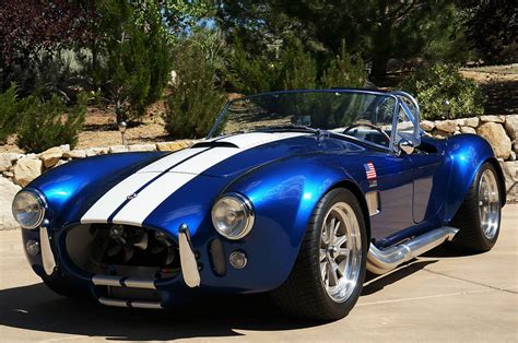 ERA 1965 Shelby Cobra Replica   ERA#430   Blue w/ White ...