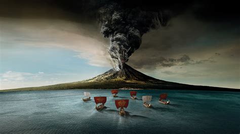 Eruption day at Pompeii 79 AD   Australian National ...
