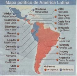 ES AMERICA LATINA DE TENDENCIA IZQUIERDISTA O DE DERECHA | LAS ...