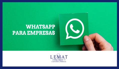 ¿Es necesario dejar de utilizar Whatsapp profesionalmente?   Lemat ...