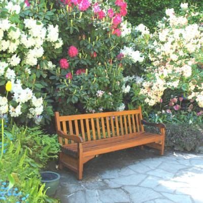 Escaños y bancos de jardín | Garden bench, Sitting bench, Wooden garden ...