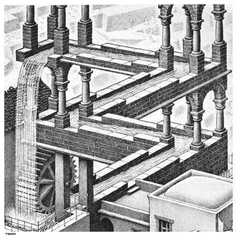 Escher girls are so named after the artist M.C. Escher ...