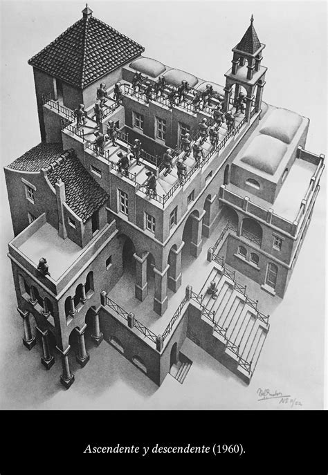 Escher y sus imágenes imposibles.   3 minutos de arte