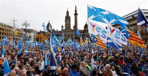 Escocia: El independentismo escocés demanda en Glasgow un ...