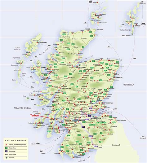 Escocia Map