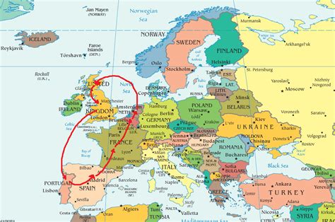 Escocia Mapa Europa | Mapa