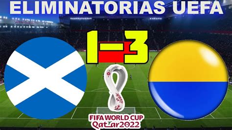 Escocia vs Ucrania | Eliminatorias UEFA | 01/06/2022 | Partido Completo ...