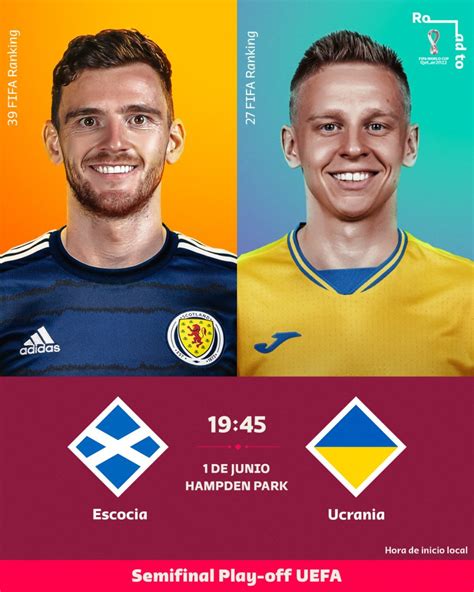 Escocia vs Ucrania: Se juega el partido de repechaje de cara a Qatar 2022