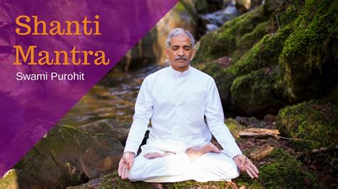 Escucha este mantra para la paz interior | Swami Purohit ...