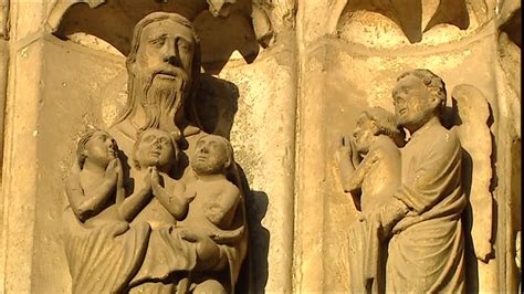 Escultura / Catedral / Chartres / Francia | SD Stock Video ...