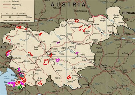 Eslovênia | Mapas Geográficos da Eslovênia   Enciclopédia Global