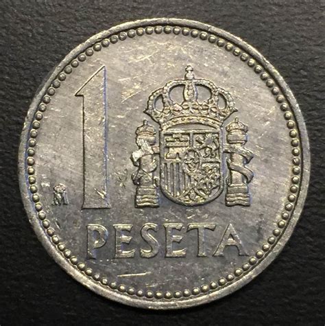 Esp074 Moneda España 1 Peseta 1986 Xf Ayff   $ 14.00 en Mercado Libre
